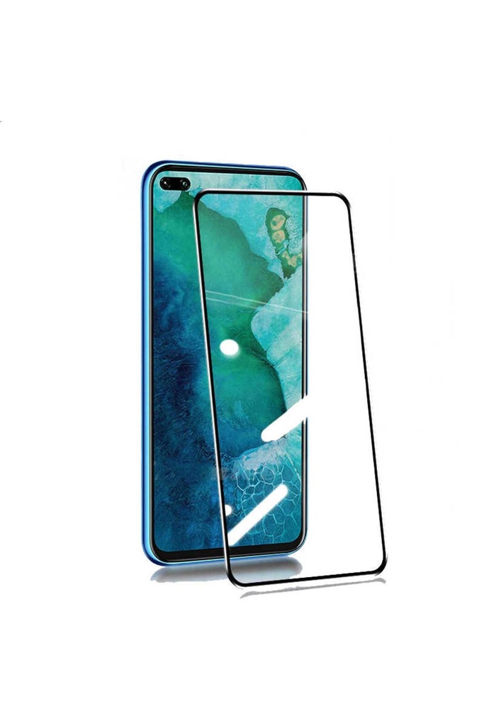 Oppo Reno 4 Lite Uyumlu Zore Kenarları Kırılmaya Dayanıklı Cam Ekran Koruyucu