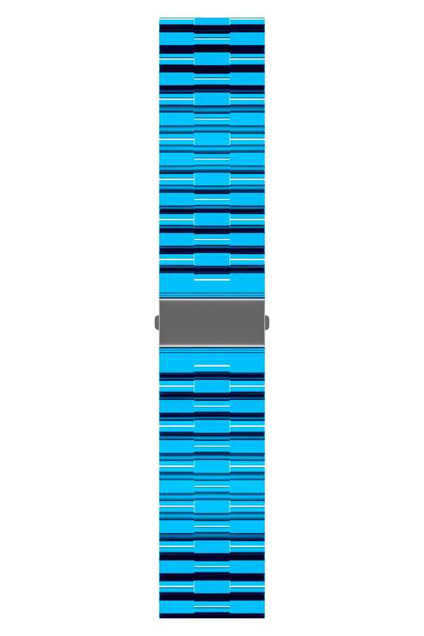 Huawei Honor Magic 2 46mm 22mm Uyumlu Kordon Şeffaf Renkli Transparan KRD-27 Kayış