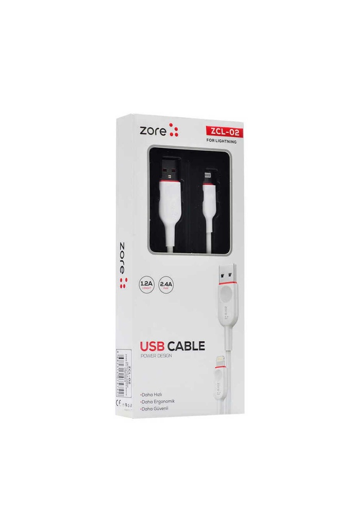 Zore ZCL-02 Lightning Usb Kablo