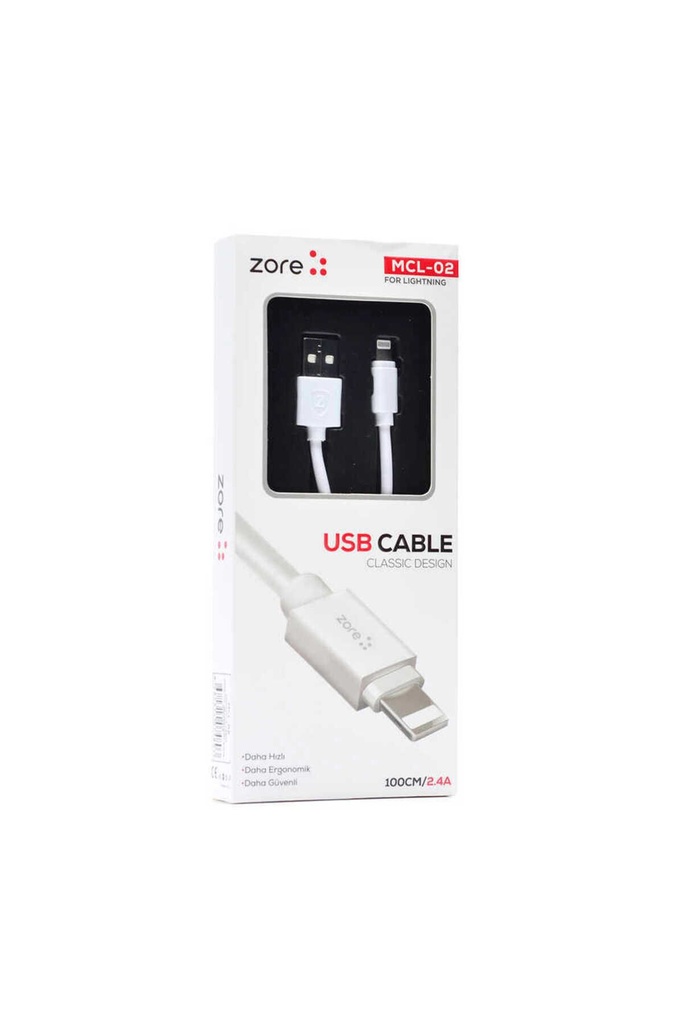 Zore MCL-02 Lightning Usb Kablo