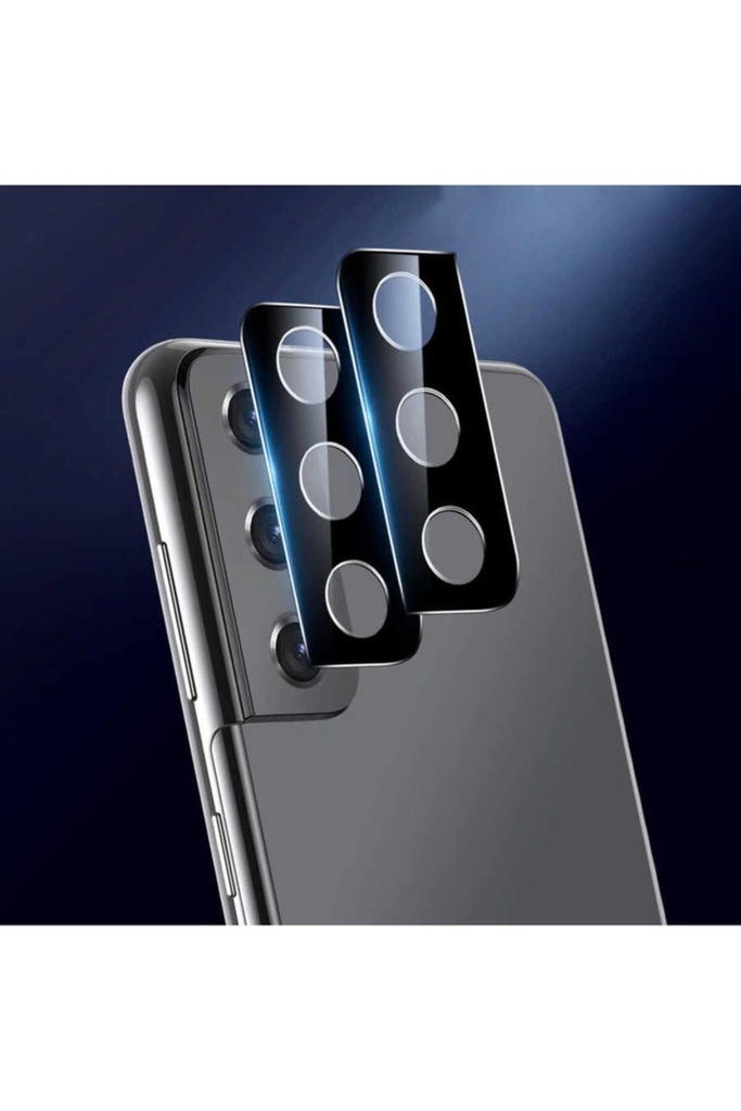 Samsung Galaxy S21 Ultra Uyumlu Zore Kamera Lens Koruyucu Cam Filmi