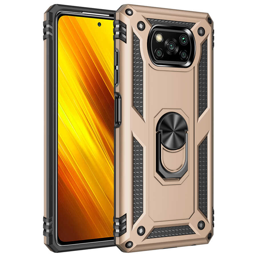 Xiaomi Poco X3 Uyumlu Kılıf Zore Vega Kapak