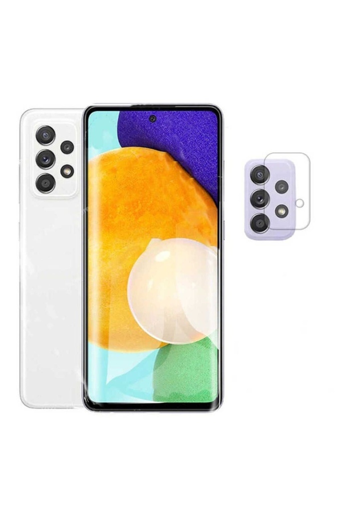 Samsung Galaxy A72 Uyumlu Zore Nano Kamera Koruyucu
