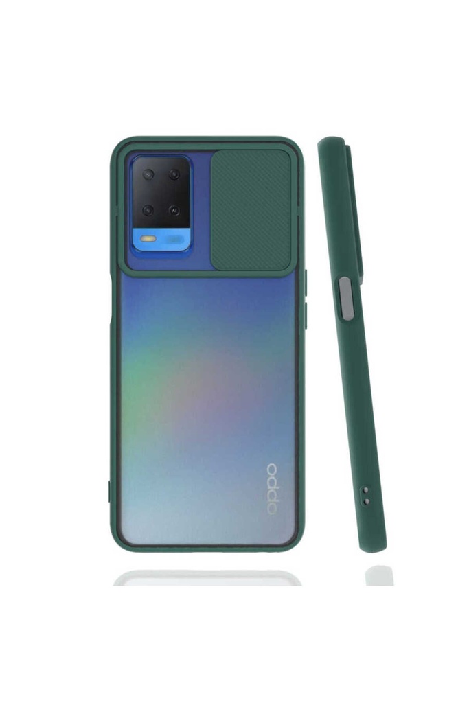 Oppo A54 4G Uyumlu Kılıf Zore Lensi Kapak