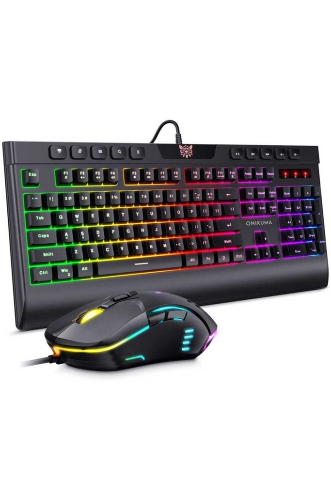 Zore Onikuma G21 RGB Oyuncu Klavye Mouse Seti