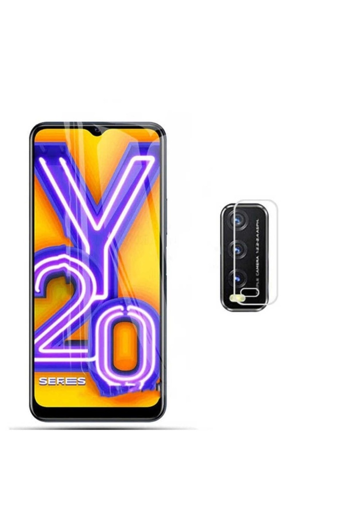 Vivo Y20 Uyumlu Zore Nano Kamera Koruyucu