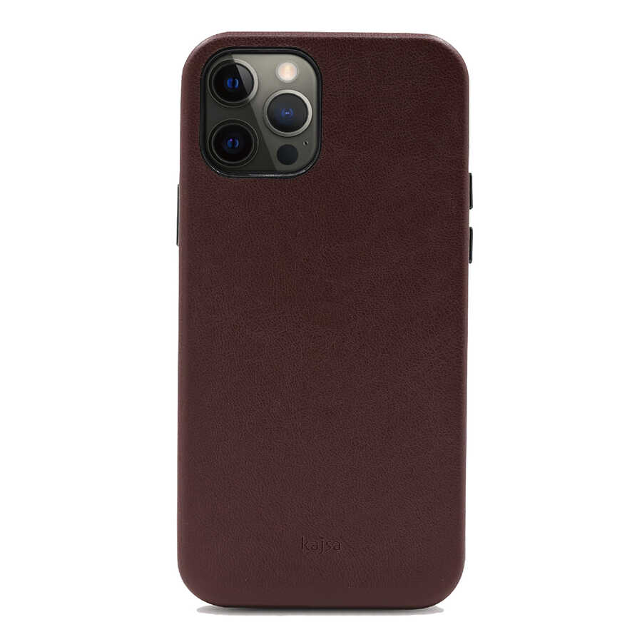 Apple iPhone 12 Pro Uyumlu Kılıf ​Kajsa Crazy Horse Kapak