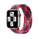 Apple Watch 40mm Uyumlu Wiwu Braided Solo Loop Contrast Color Large Kordon