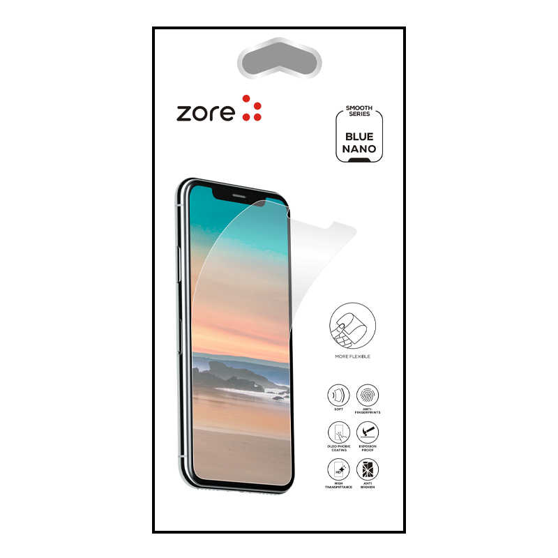 Samsung Galaxy A12 Uyumlu Zore Blue Nano Ekran Koruyucu