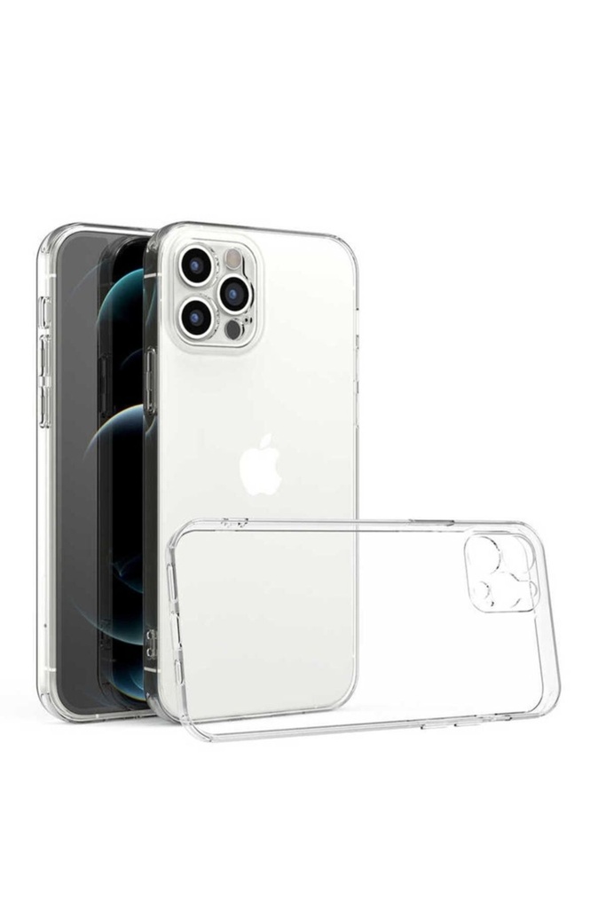 Apple iPhone 12 Pro Max Uyumlu Kılıf Zore Kamera Korumalı Süper Silikon Kapak