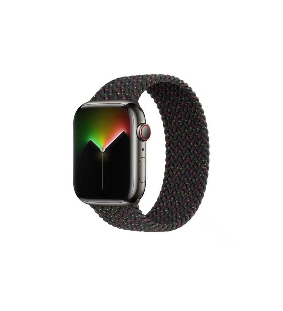 Apple Watch 38mm Uyumlu Kordon Hasır Örgü Esnek KRD-32 XSmall Kayış