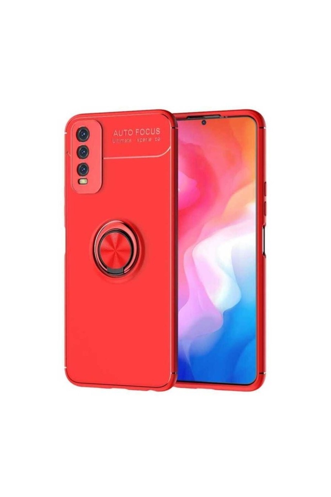 Vivo Y20 Uyumlu Kılıf Zore Ravel Silikon Kapak