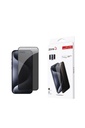 Apple iPhone 15 Pro Uyumlu Zore Anti-Dust Privacy Temperli Ekran Koruyucu