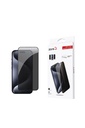 Apple iPhone 15 Pro Max Uyumlu Zore Anti-Dust Privacy Temperli Ekran Koruyucu