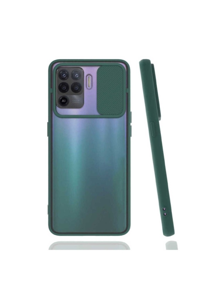 Oppo Reno 5 Lite Uyumlu Kılıf Zore Lensi Kapak