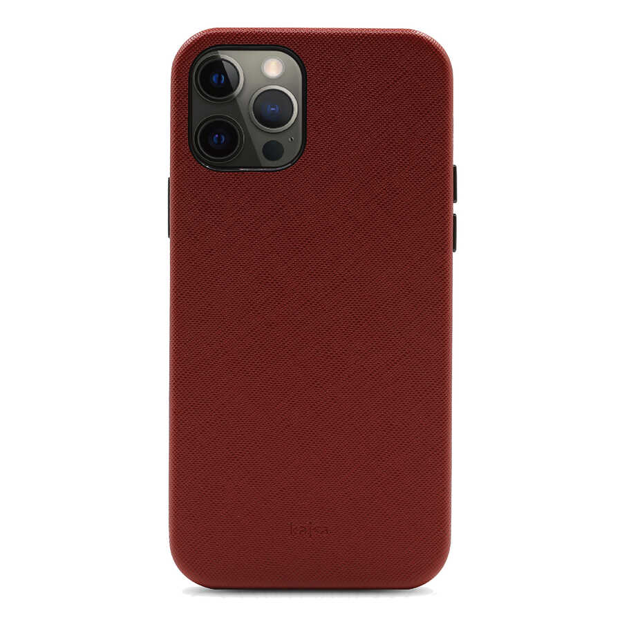 Apple iPhone 12 Pro Uyumlu Kılıf ​Kajsa Woven Kapak