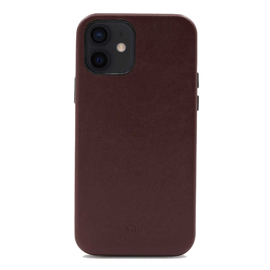 Apple iPhone 12 Uyumlu Kılıf ​Kajsa Crazy Horse Kapak