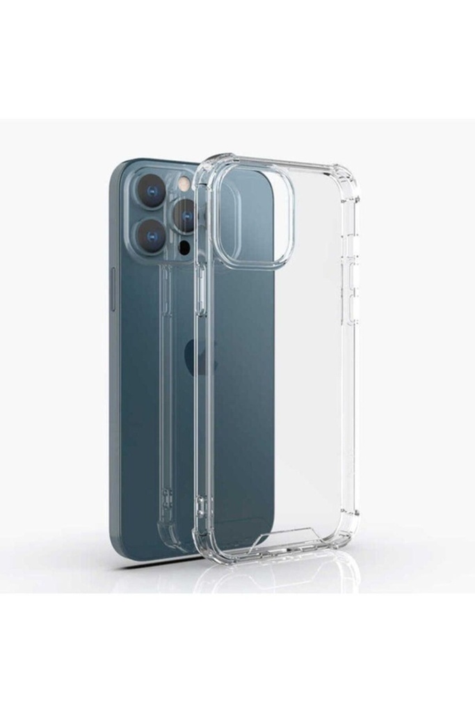 Apple iPhone 13 Pro Max Uyumlu Kılıf Zore Kamera Korumalı Nitro Anti Shock Silikon