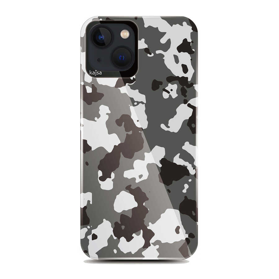 Apple iPhone 13 Uyumlu Kılıf Kajsa Camo Kapak