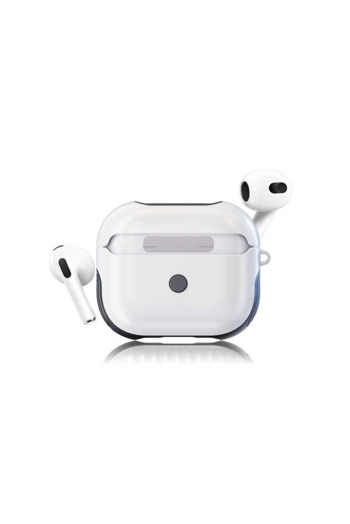 Apple Airpods 3. Nesil Uyumlu Kılıf Zore Shockproof Silikon