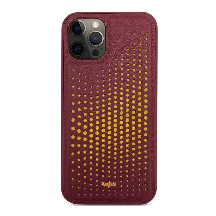 Apple iPhone 12 Pro Uyumlu Kılıf Kajsa Splendid Serisi Circle Kapak