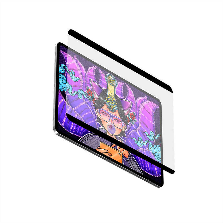 Apple iPad 9.7 2018 (6.Nesil) Uyumlu Wiwu Removable Mıknatıslı Ekran Koruyucu