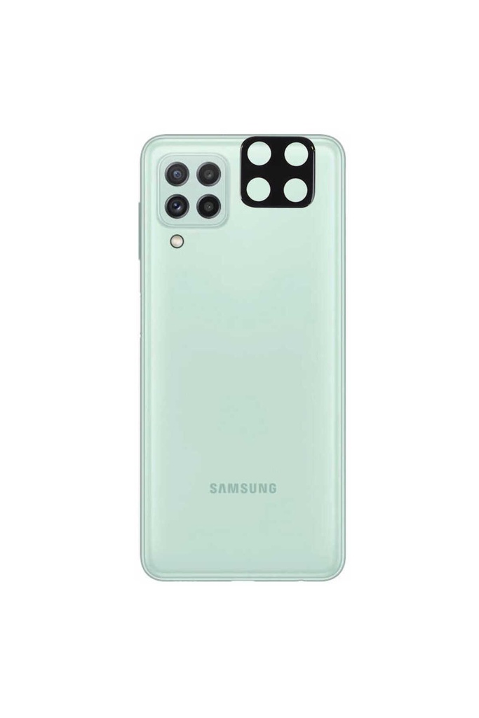 Samsung Galaxy M22 Uyumlu Zore 3D Kamera Camı