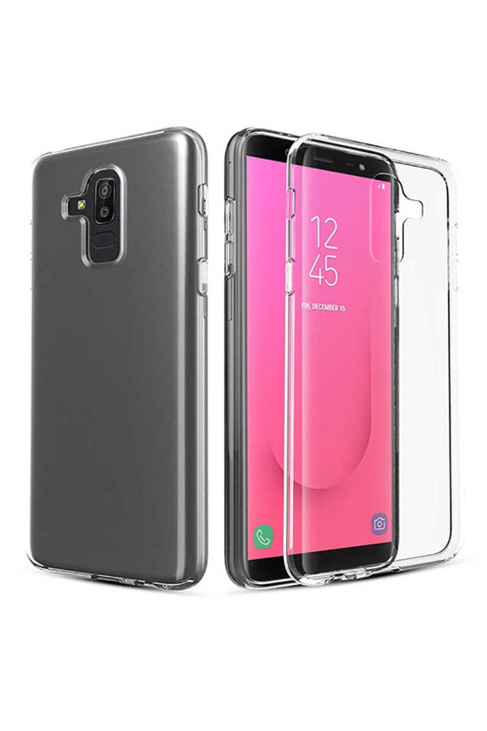 Samsung Galaxy J8 Uyumlu Kılıf Zore Süper Silikon Kapak