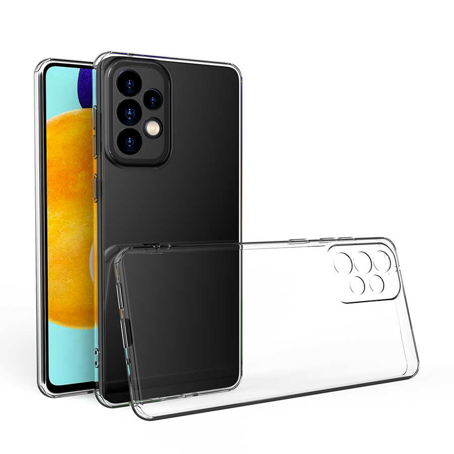 Samsung Galaxy A73 Uyumlu Kılıf Zore Kamera Korumalı Süper Silikon Kapak
