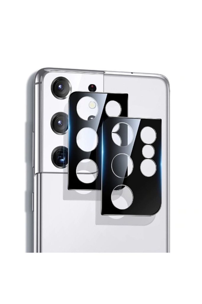 Samsung Galaxy S21 Ultra Uyumlu Zore 3D Kamera Camı