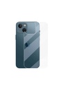Apple iPhone 13 Mini Uyumlu Zore Back Maxi Glass Temperli Cam Arka Koruyucu