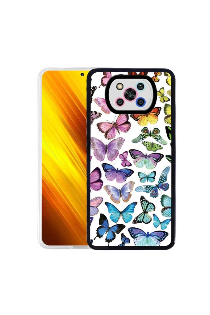 Xiaomi Poco X3 Uyumlu Kılıf Zore M-Fit Desenli Kapak