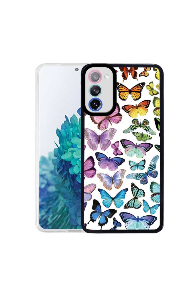 Samsung Galaxy S20 FE Uyumlu Kılıf Zore M-Fit Desenli Kapak