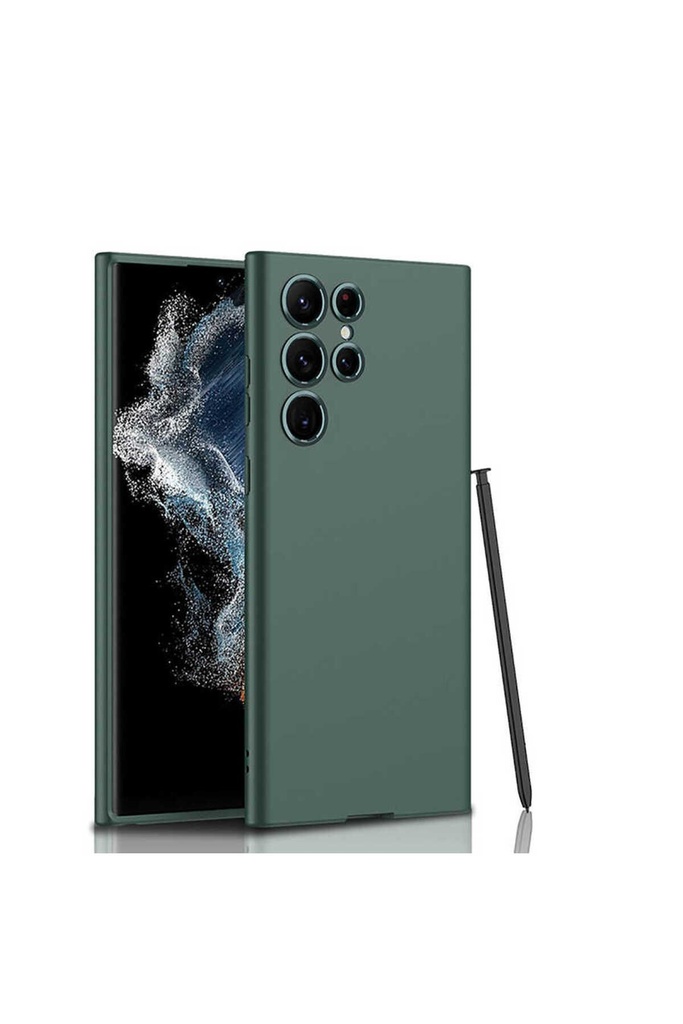 Samsung Galaxy S22 Ultra Uyumlu Kılıf Zore Silikon Kıpta Kapak