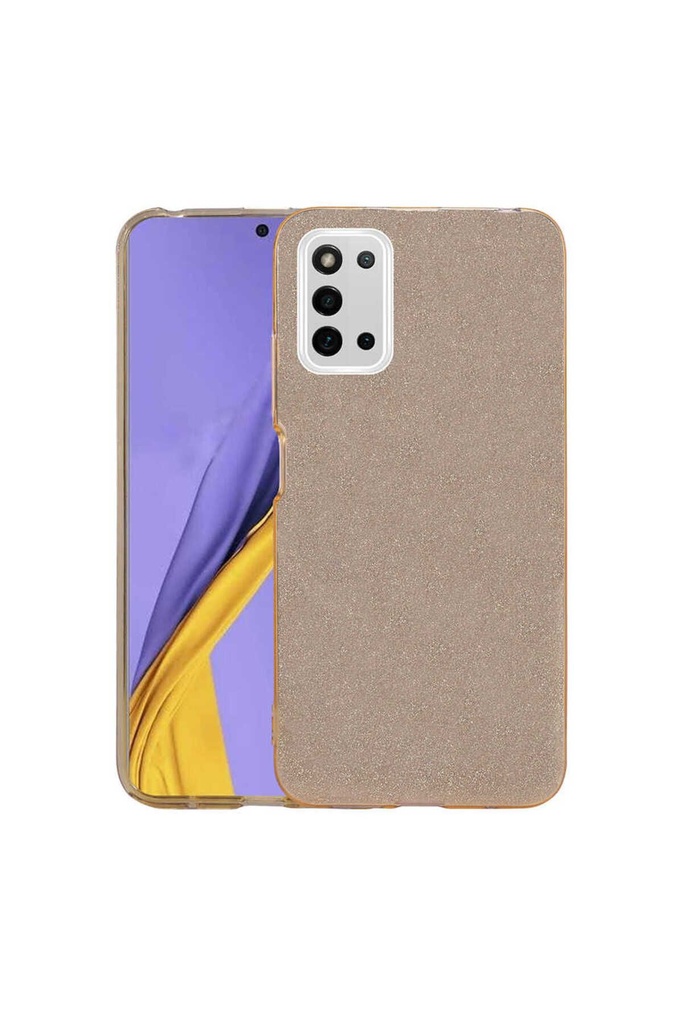 Samsung Galaxy A03S Uyumlu Kılıf Zore Shining Silikon