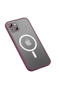 Apple iPhone 13 Pro Uyumlu Kılıf Zore Mokka Wireless Kapak
