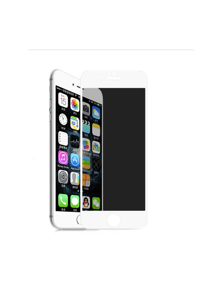 Apple iPhone 8 Uyumlu Davin 5D Privacy Cam Ekran Koruyucu