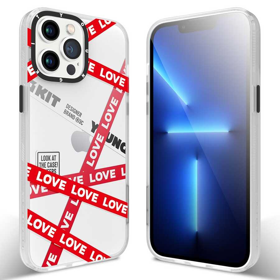 Apple iPhone 13 Pro Uyumlu Kılıf YoungKit Holiday Serisi Kapak