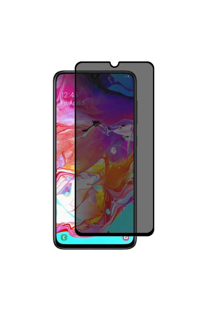 Oppo A92 Uyumlu Davin 5D Privacy Cam Ekran Koruyucu