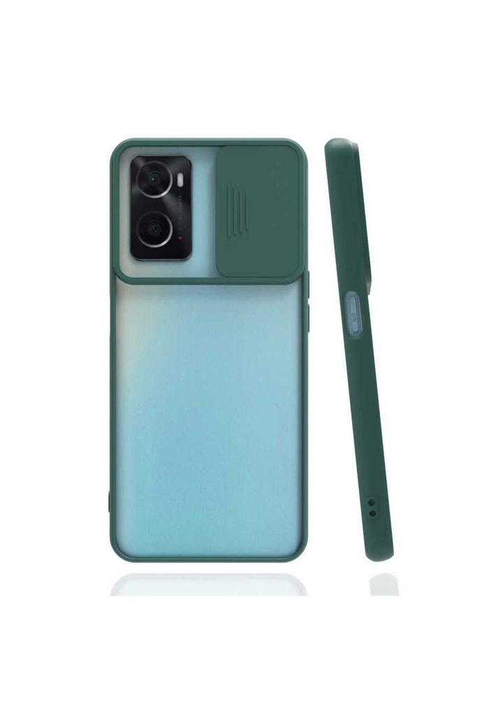 Oppo A96 4G Uyumlu Kılıf Zore Lensi Kapak