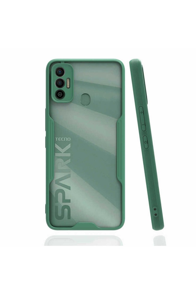 Tecno Spark 7T Uyumlu Kılıf Zore Parfe Kapak