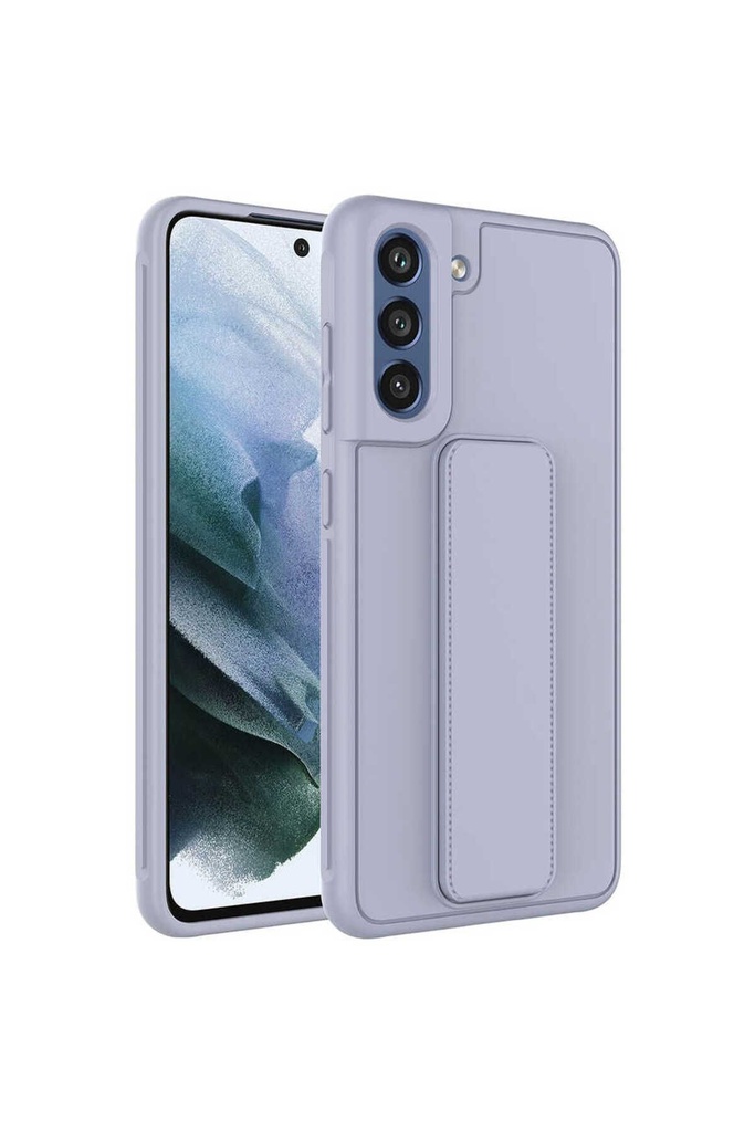 Samsung Galaxy S21 FE Uyumlu Kılıf Zore Qstand Kapak