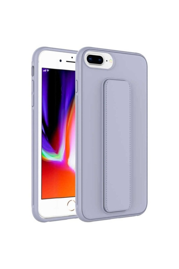 Apple iPhone 8 Plus Uyumlu Kılıf Zore Qstand Kapak