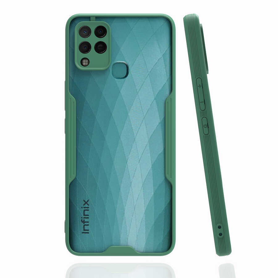 Infinix Hot 10T Uyumlu Kılıf Zore Parfe Kapak