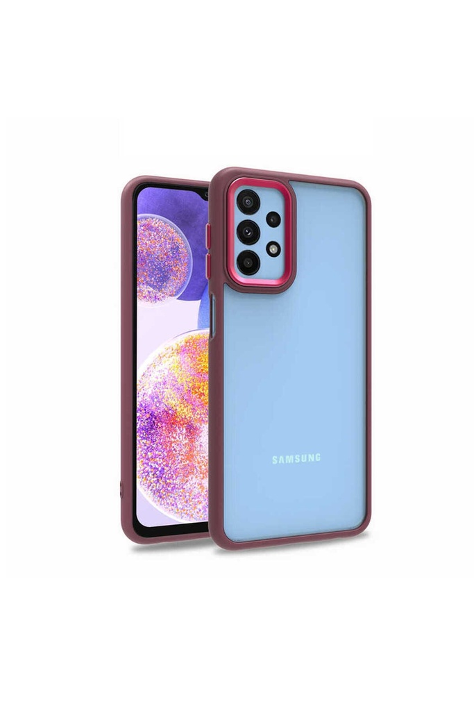 Samsung Galaxy A23 Uyumlu Kılıf Zore Flora Kapak