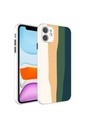 Apple iPhone 11 Uyumlu Kılıf Kamera Korumalı Renkli Temperli Zore X-Cam Kapak