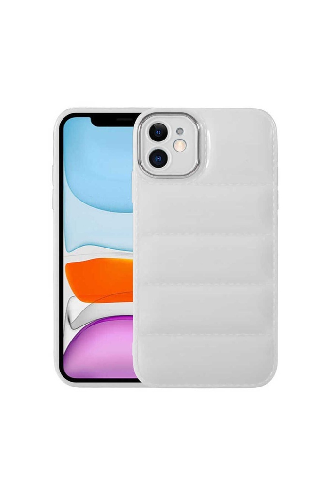 Apple iPhone 11 Uyumlu Kılıf Kamera Korumalı Parlak Airbag'li Zore Galya Kapak