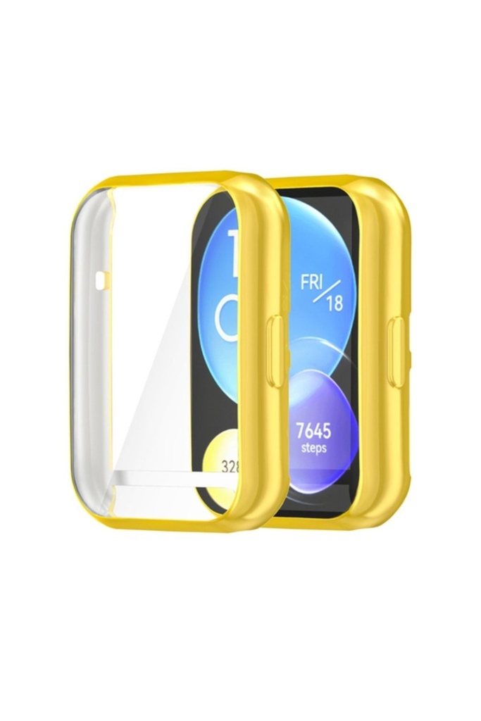 Huawei Watch Fit 2 Uyumlu Zore Watch Gard 02 Koruyucu Silikon