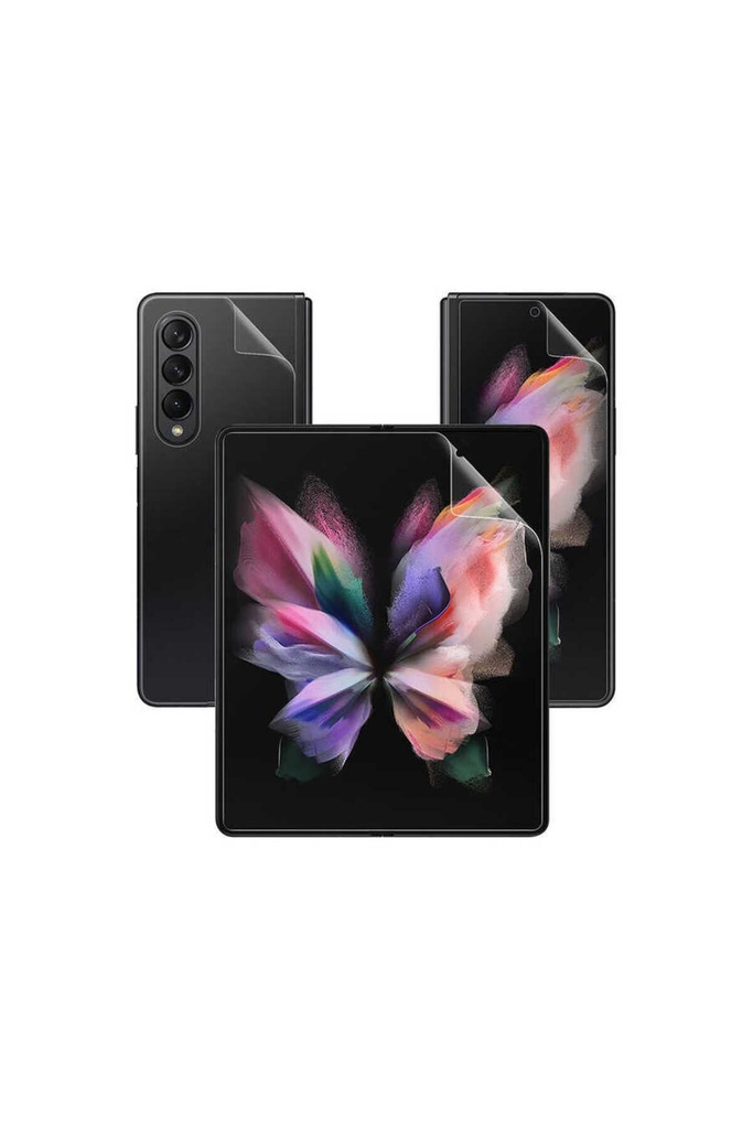 Samsung Galaxy Z Fold 4 Uyumlu Zore Narr Tpu Ön Arka Body Ekran Koruyucu
