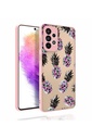 Samsung Galaxy A73 Uyumlu Kılıf Desenli Kamera Korumalı Parlak Zore Nora Kapak